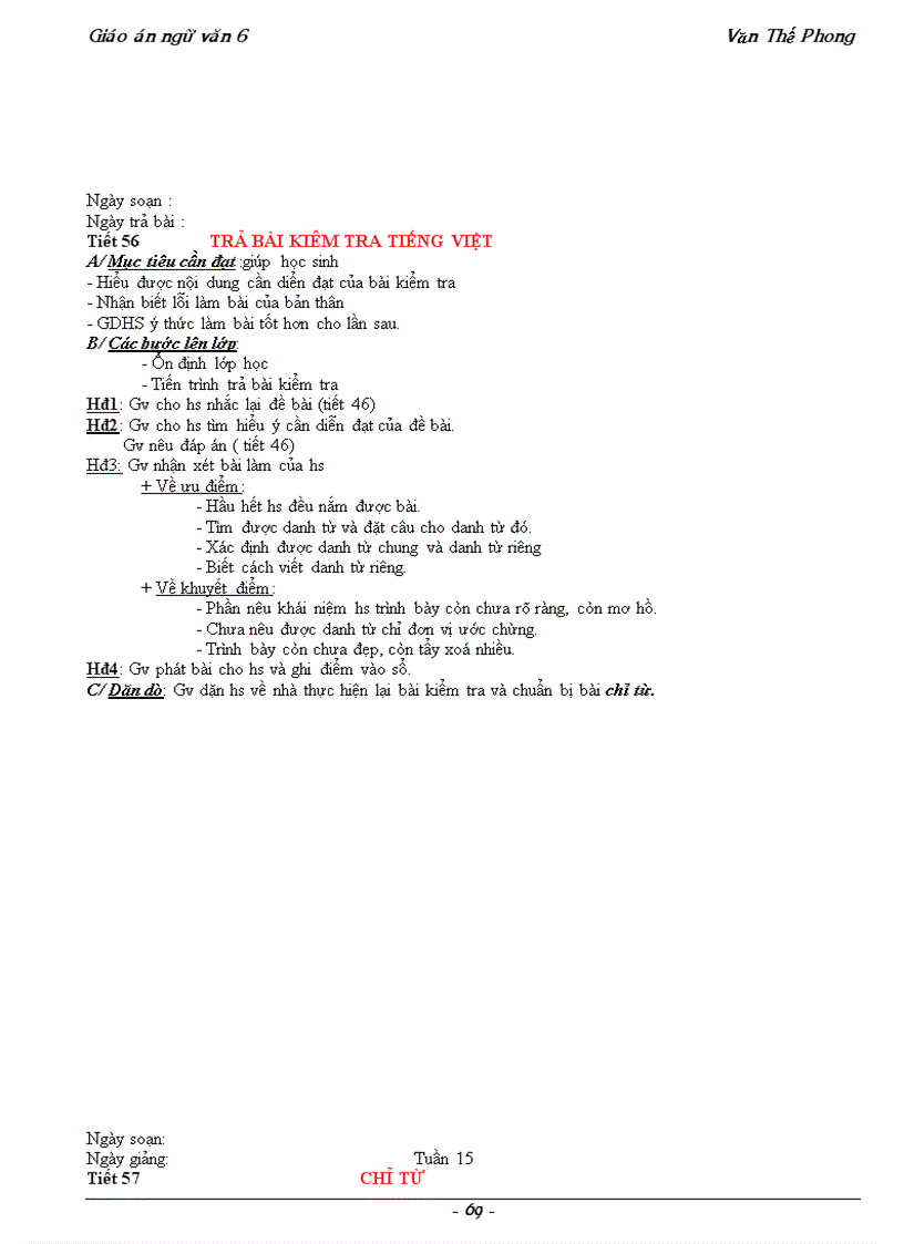 image for page Giao an chuan kien thuc