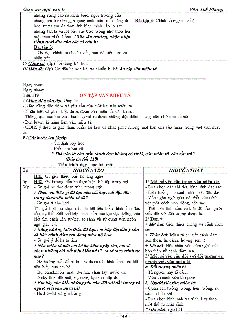 image for page Giao an chuan kien thuc