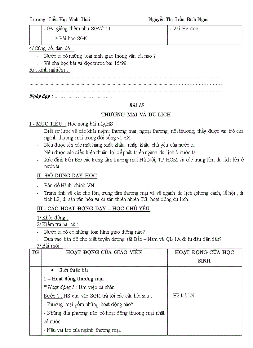 image for page Giao An Dia ly lop 5