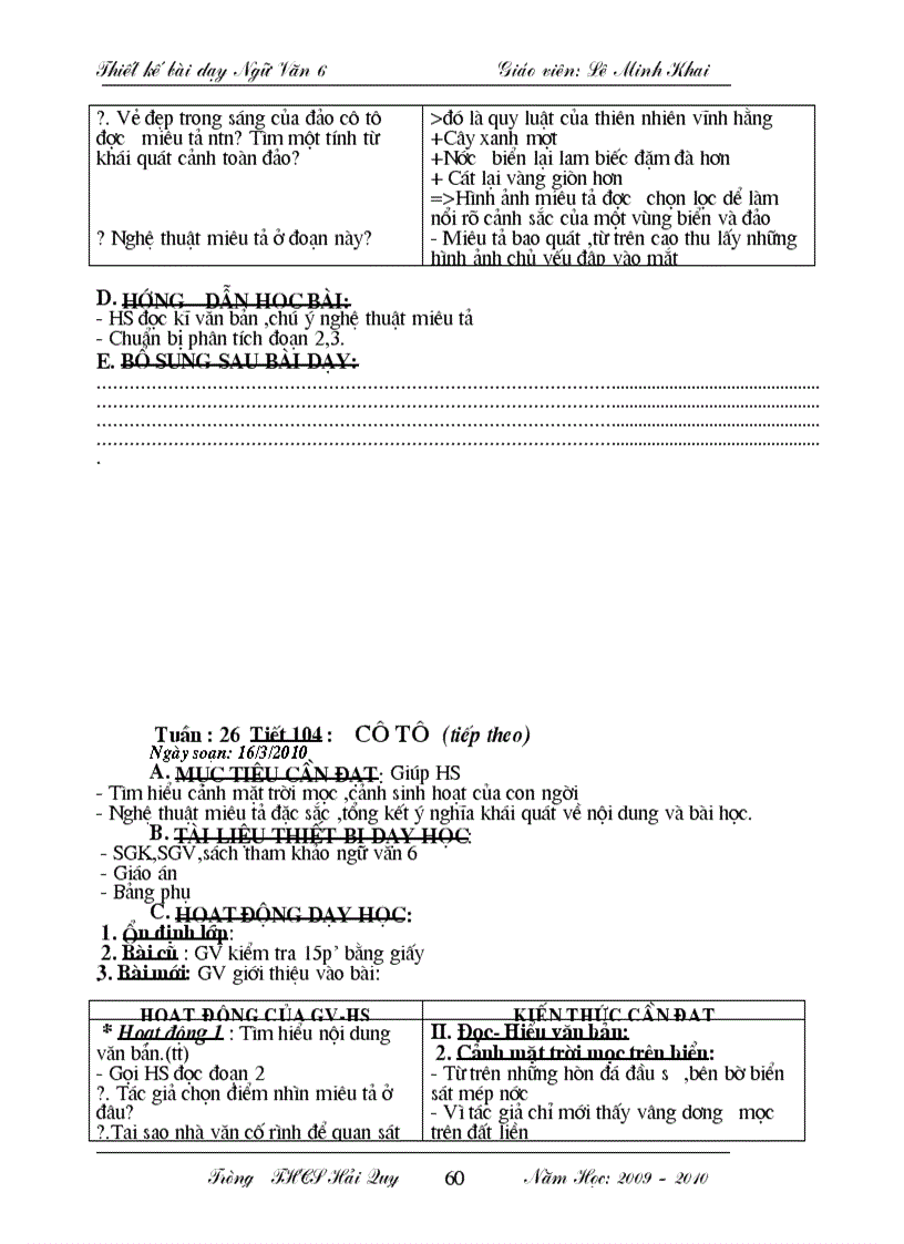 image for page Giáo án Minh Khai