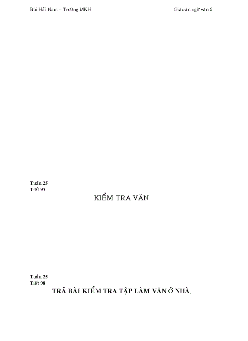 image for page Giáo án Ngữ văn 6 3 cột