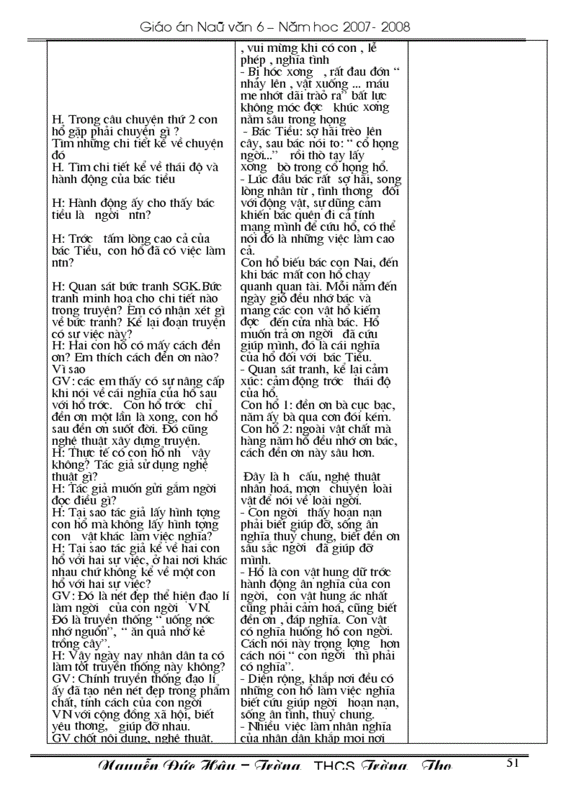 image for page Giáo án Ngữ văn 6 bản đẹp Phần 2