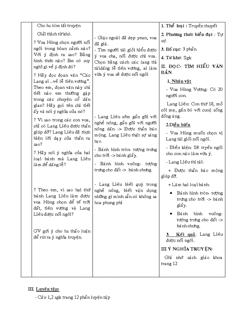 image for page Giáo án Ngữ văn 6 cả năm 3 cột