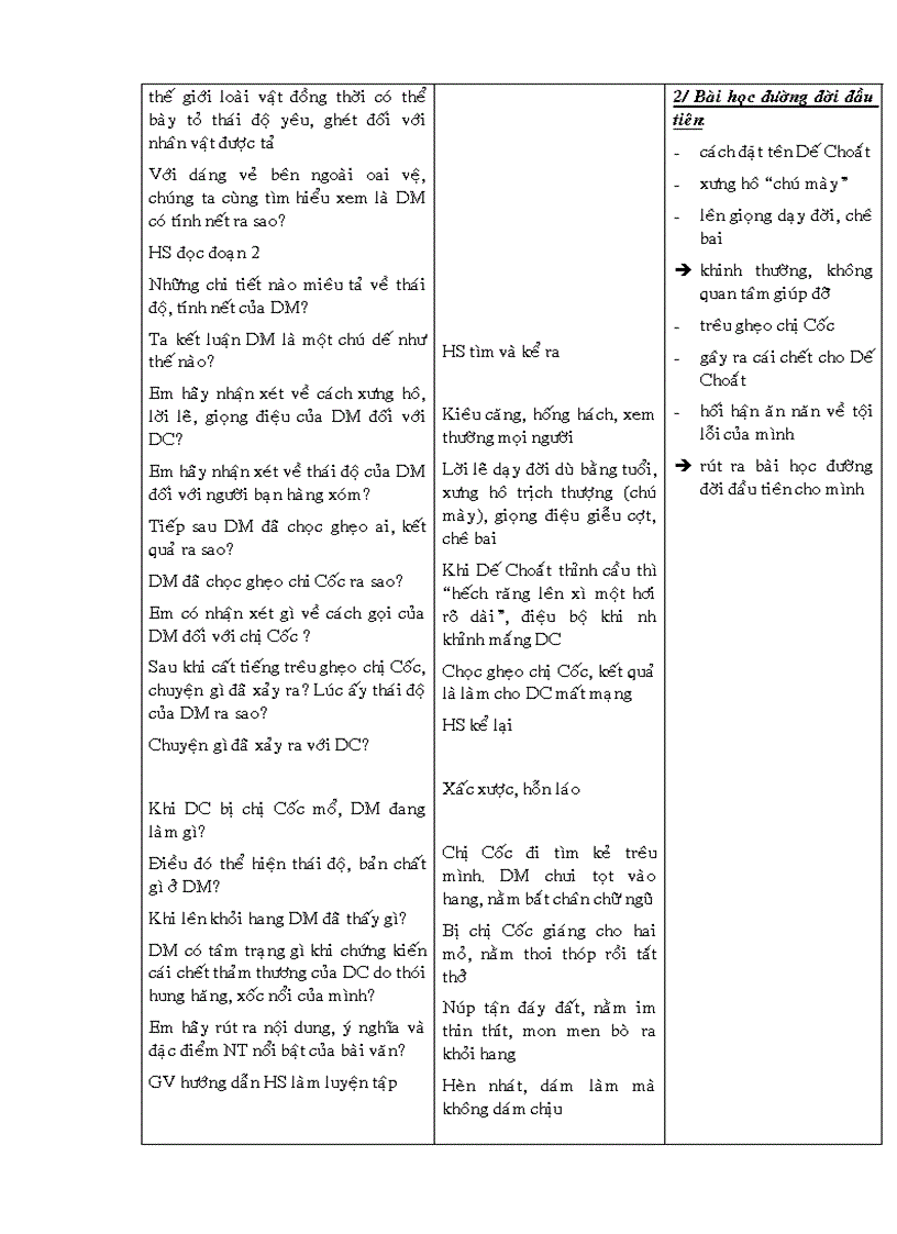 image for page Giáo án Ngữ văn 6 chuẩn kiến thức 2010 2011