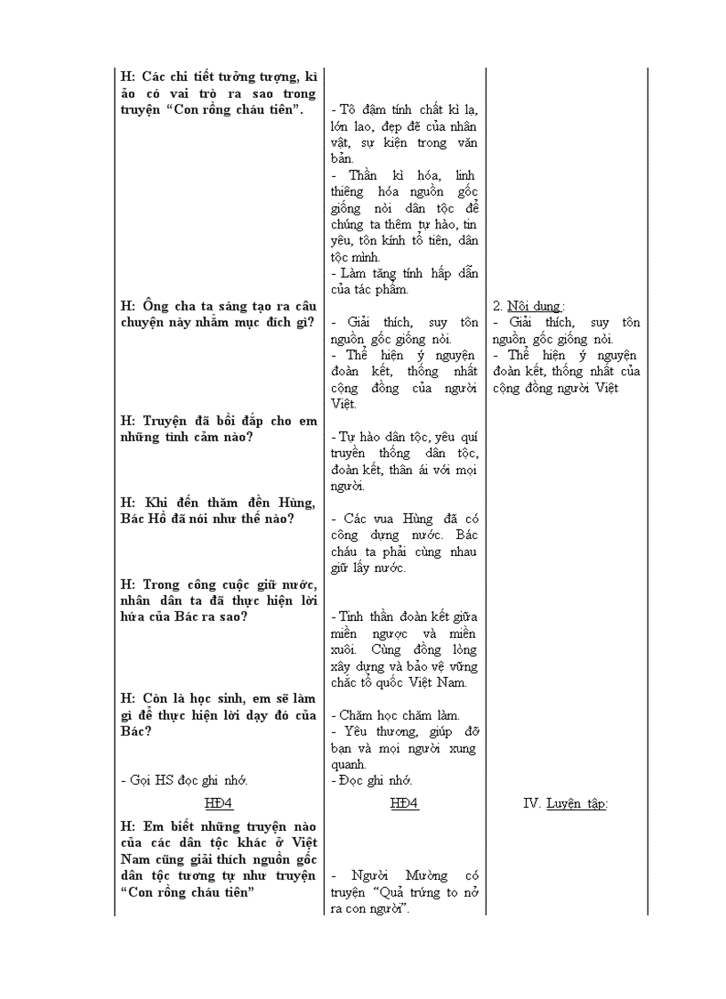 Giáo án ngữ văn 6 chuẩn mới 2011