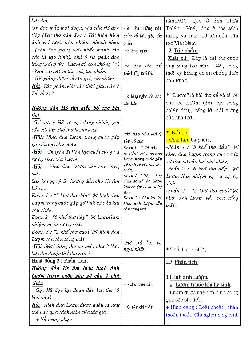 image for page Giáo án ngữ văn 6 chuẩn tuần 27