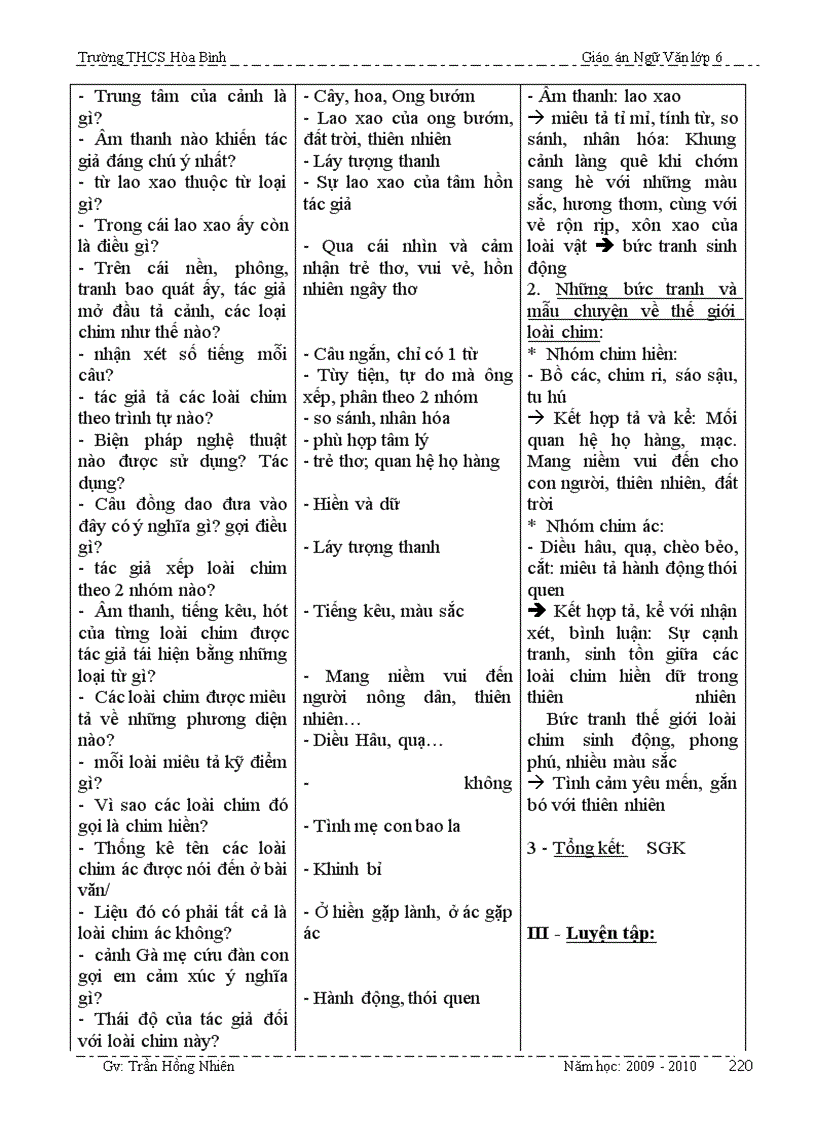 image for page Giáo án ngữ văn 6 cực hay