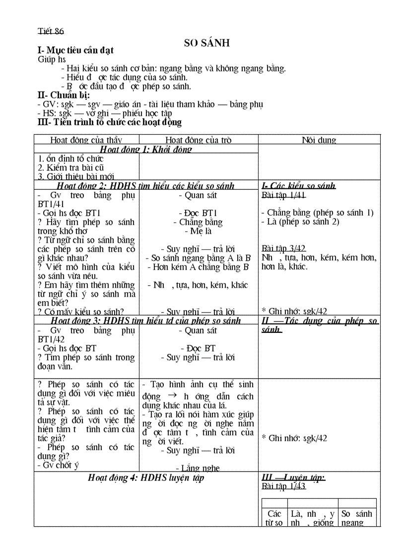 image for page Giáo án Ngữ Văn 6 đầy đủ