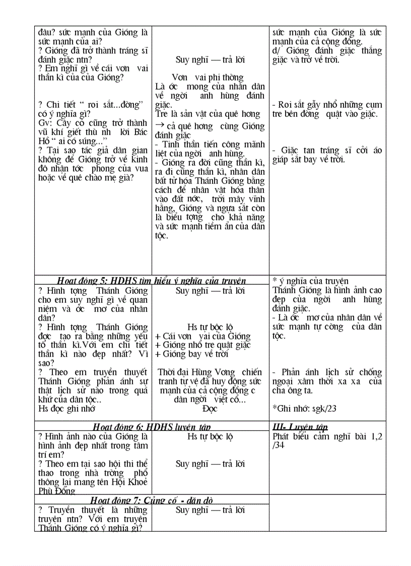 image for page Giáo án Ngữ Văn 6 Hà Giang 3 cột