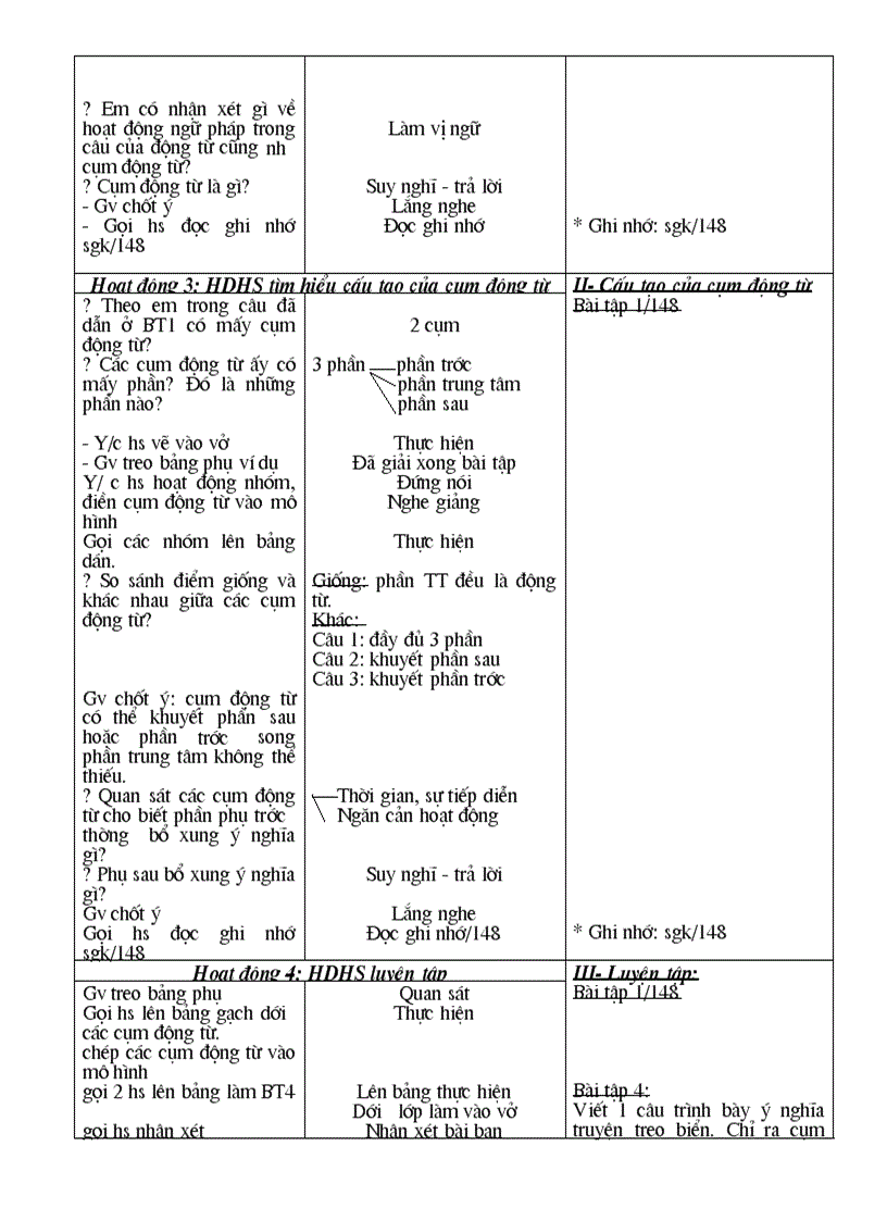 image for page Giáo án Ngữ Văn 6 Hà Giang 3 cột