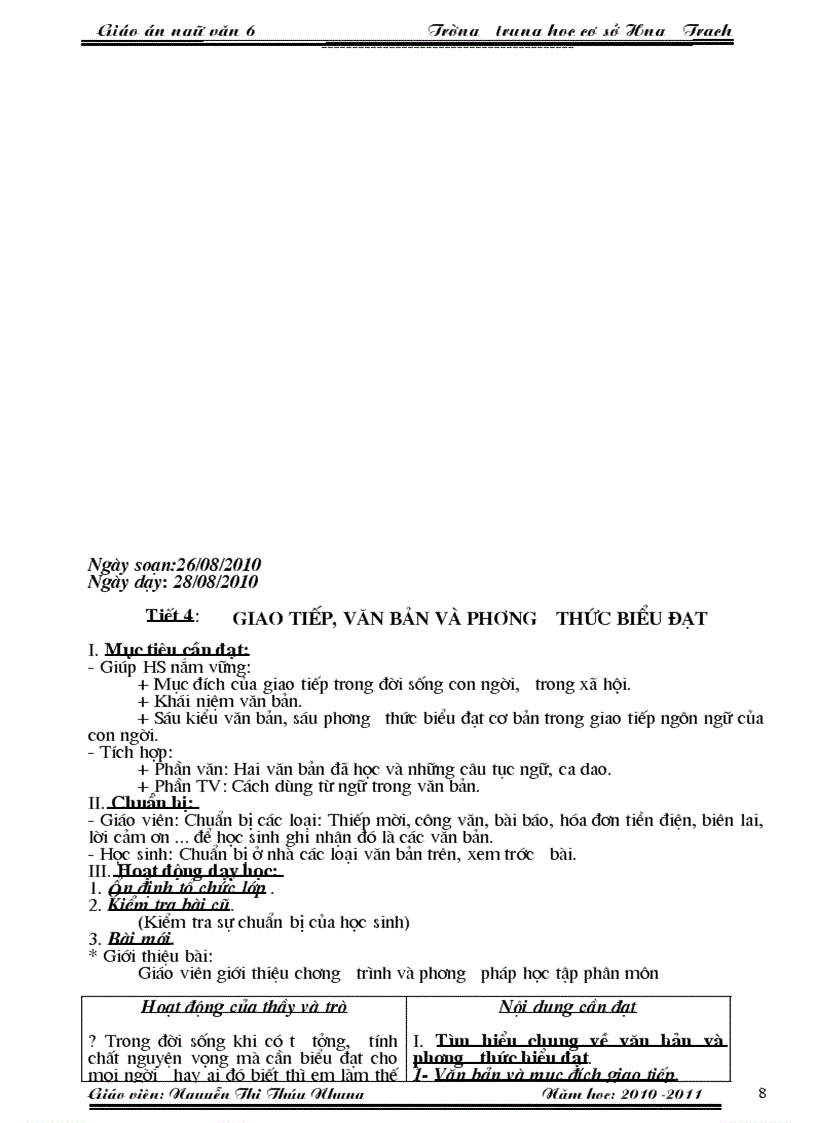 image for page GIao án ngư văn 6 học kì II