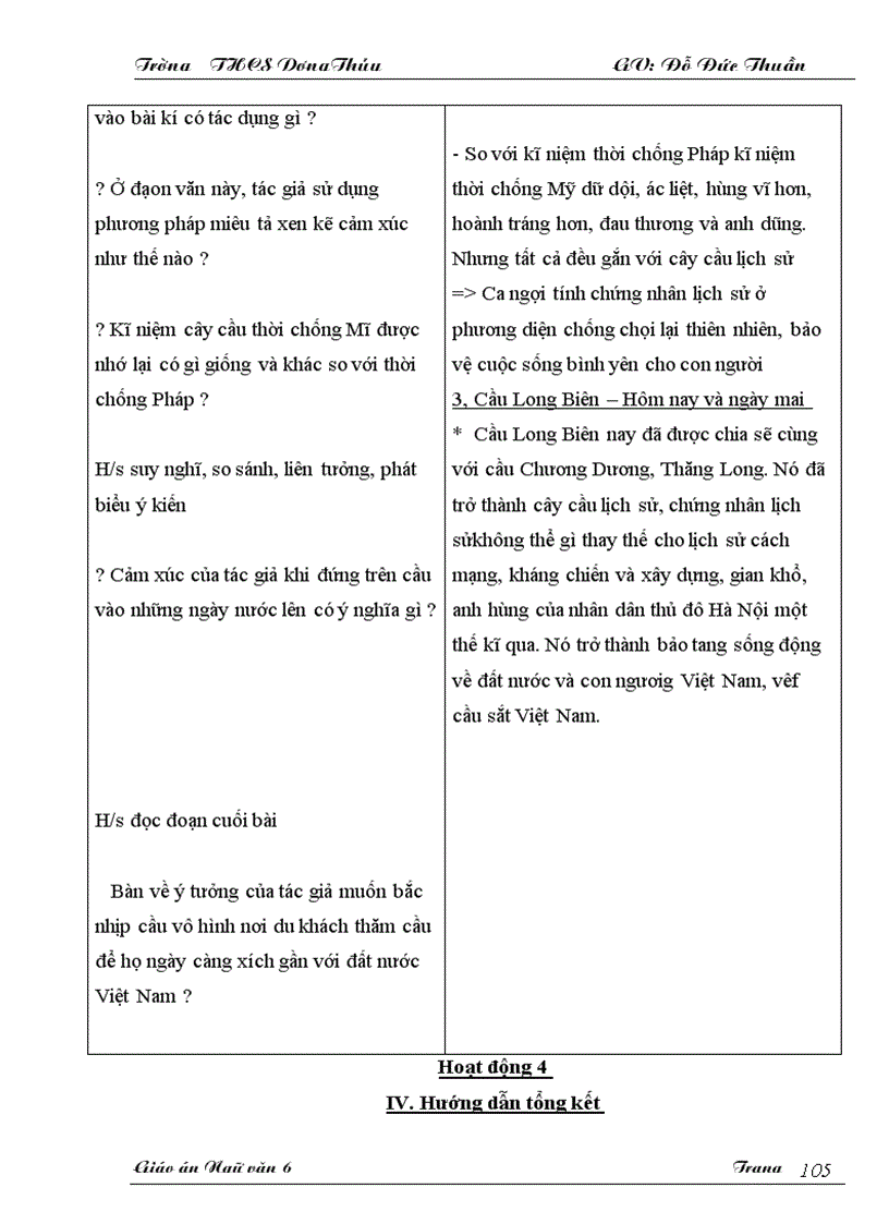 image for page Giáo án Ngữ văn 6 KH II