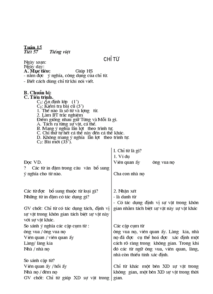 image for page Giáo án ngữ văn 6 năm học 2010 2011