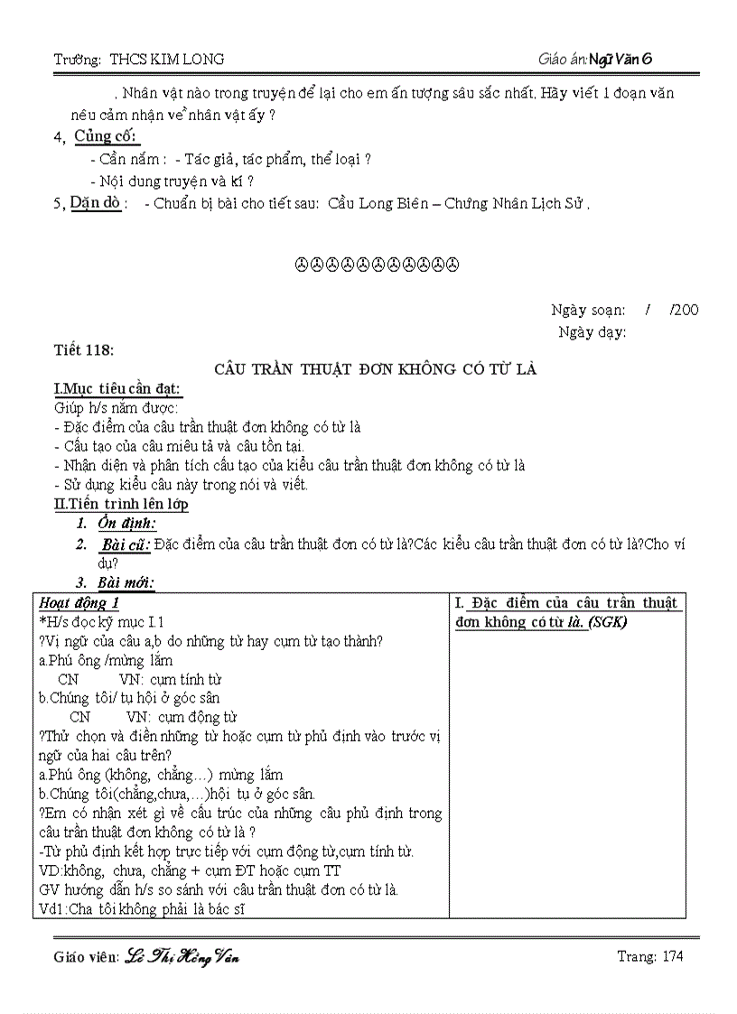 image for page Giao an ngu van 6 NH 2008 2009 tron bo