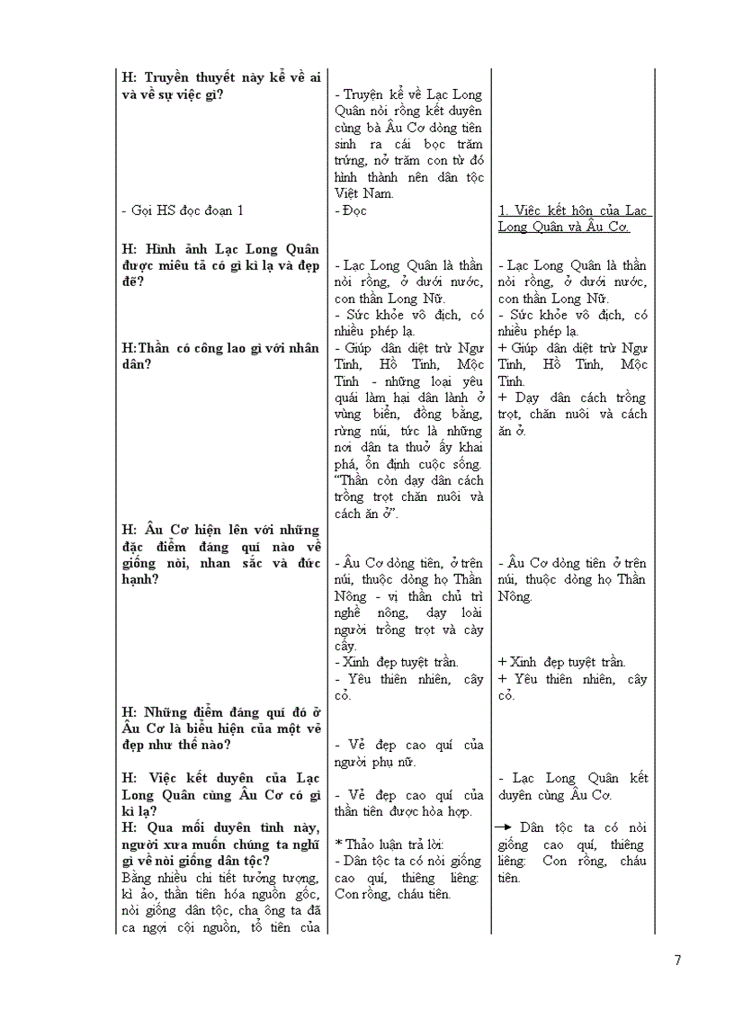 image for page Giáo án ngữ văn 6 soạn theo chuẩn KTKN 2011 2012