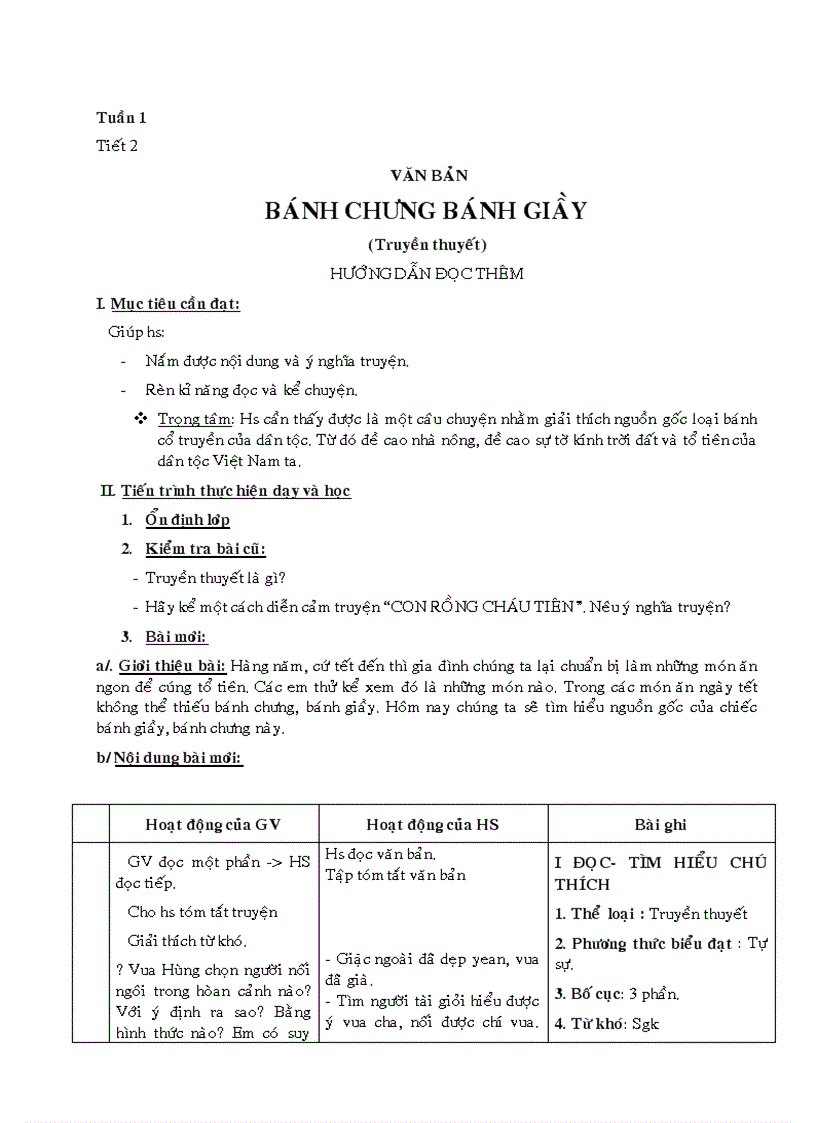 image for page Giáo án ngữ văn 6 tham khảo