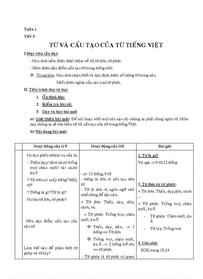 image for page Giáo án ngữ văn 6 tham khảo