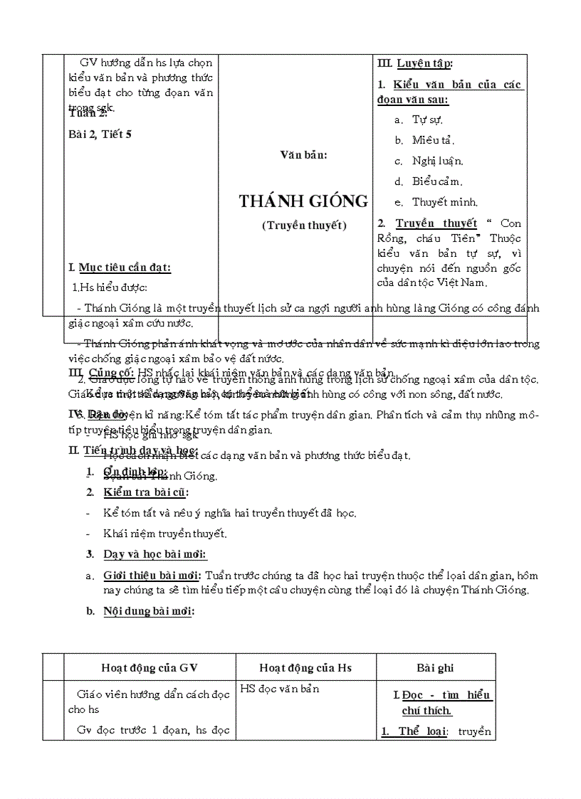 image for page Giáo án ngữ văn 6 tham khảo