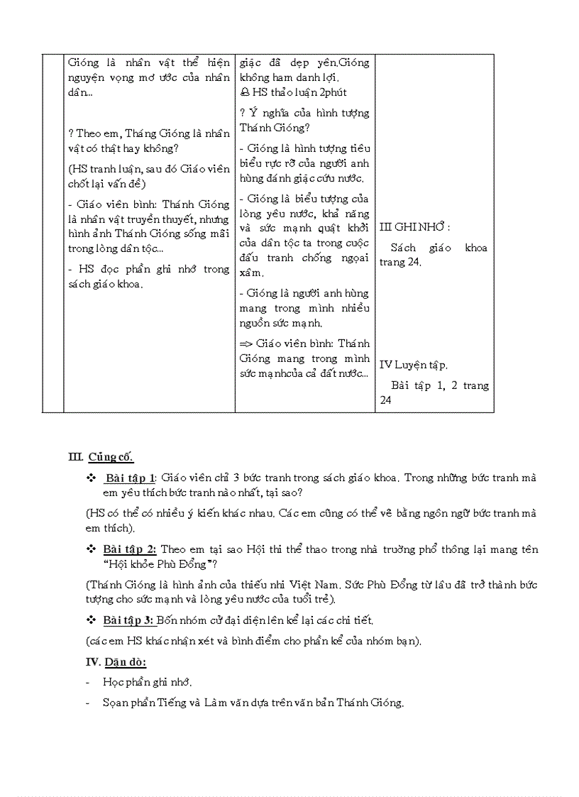 image for page Giáo án ngữ văn 6 tham khảo