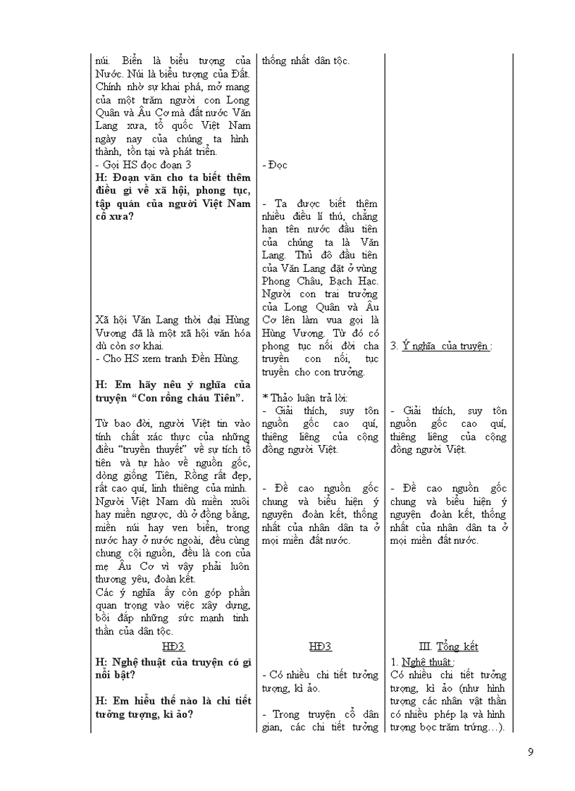 image for page Giáo án ngữ văn 6 theo chuẩn KTKN 2011 2012