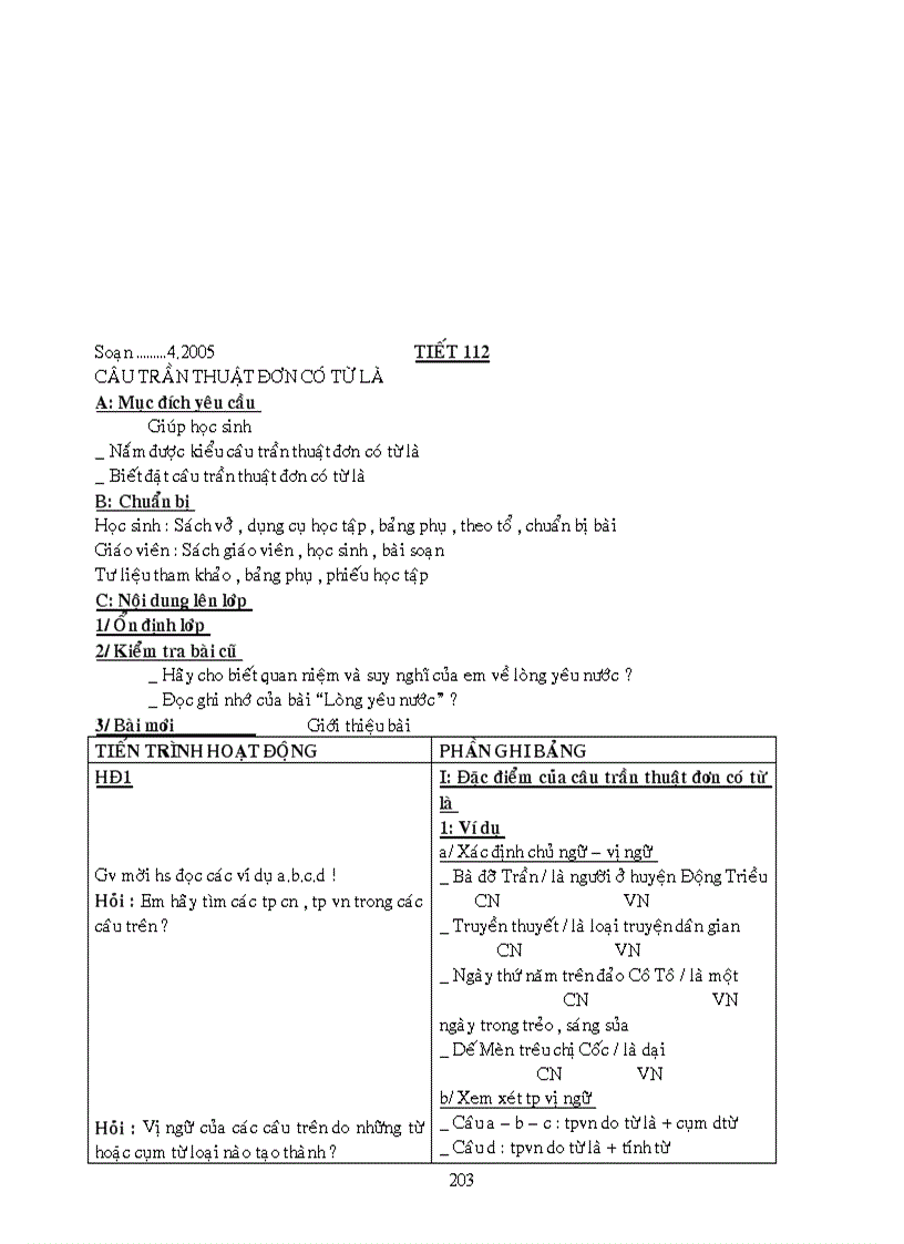 image for page Giáo án ngữ văn 6 trọn bộ cục chuẩn