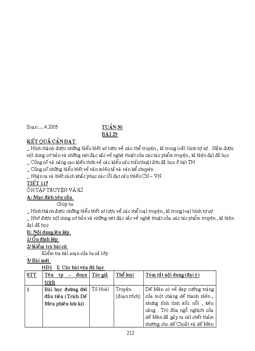image for page Giáo án ngữ văn 6 trọn bộ cục chuẩn