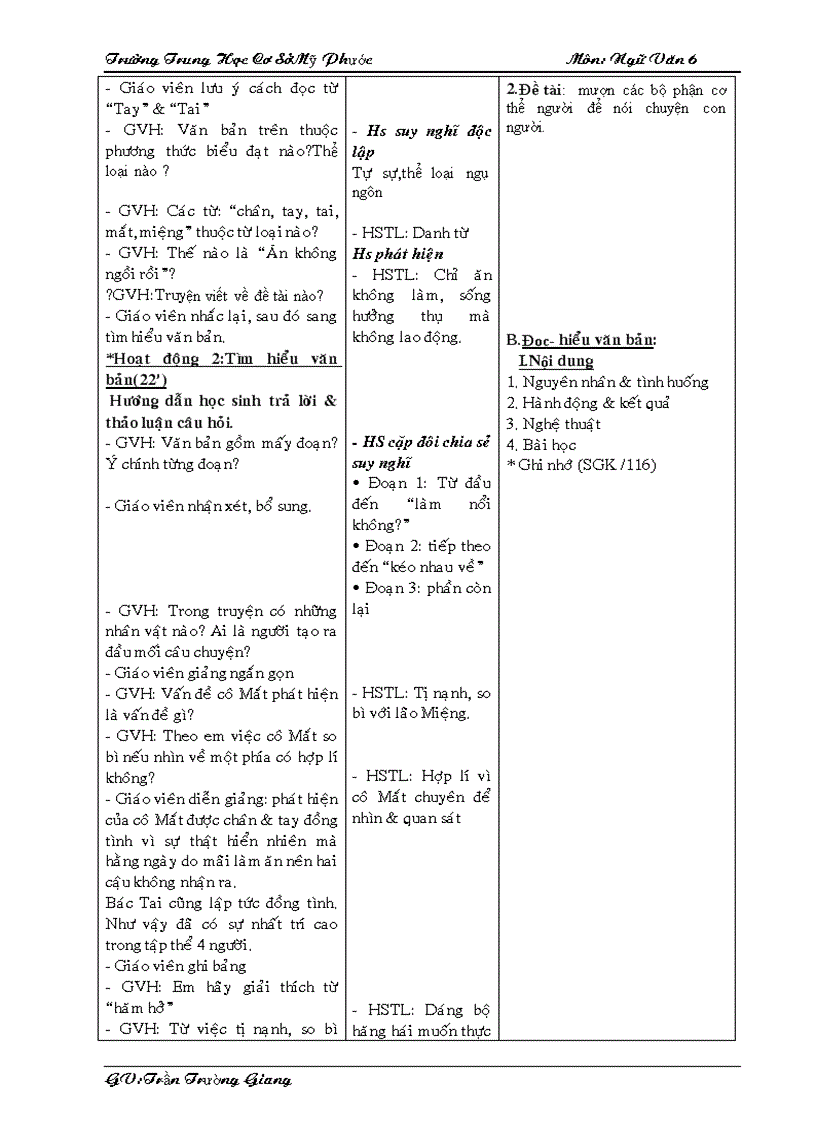 image for page Giáo án ngữ văn 6 tuần 12 24