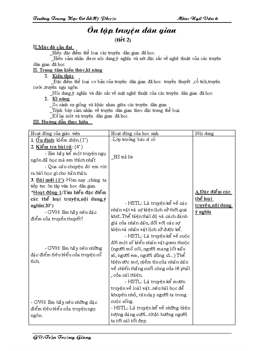 image for page Giáo án ngữ văn 6 tuần 12 24