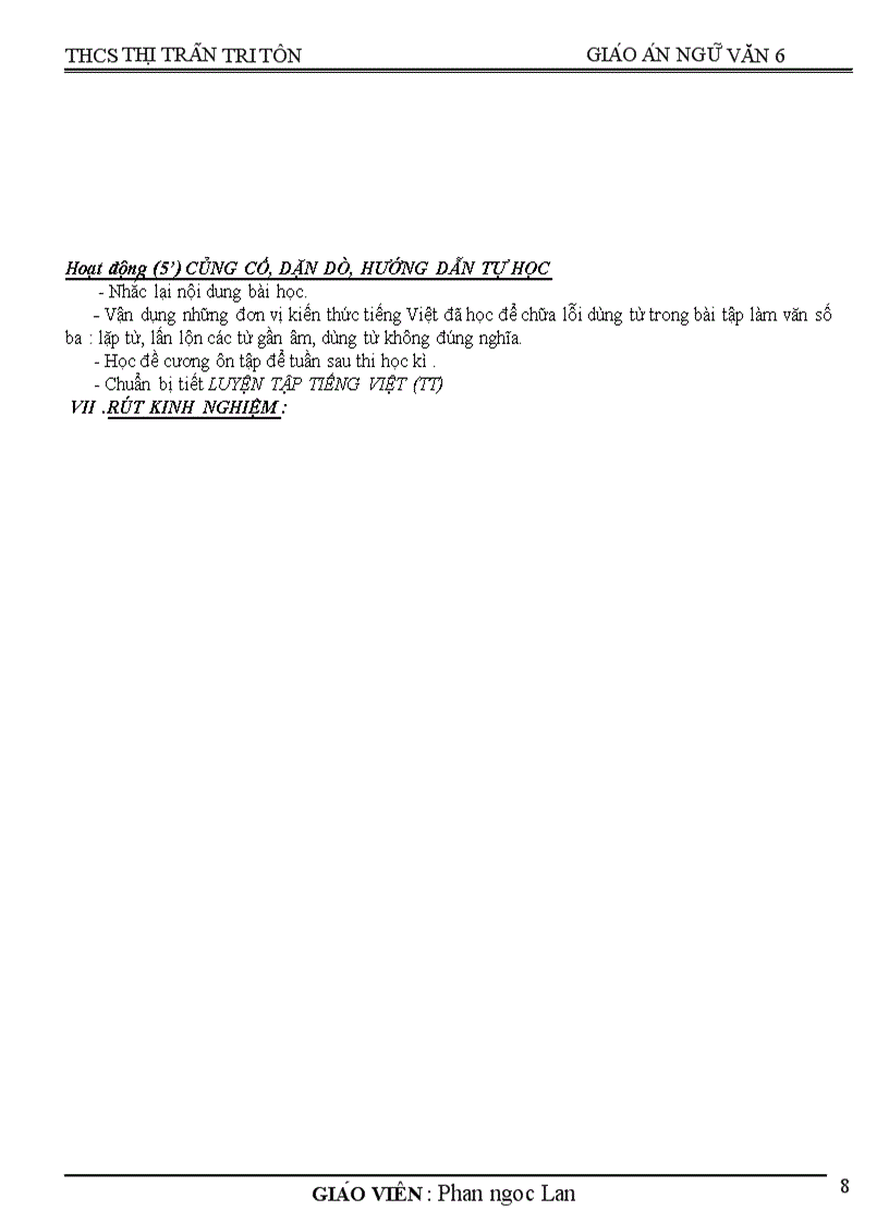 image for page Giáo án ngữ văn 6 tuần 16 tích hợp đủ nhé