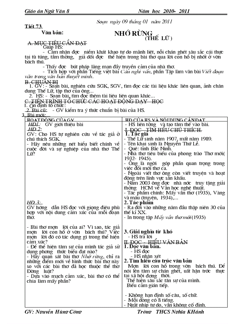 image for page Giao an ngu van 8 2011 2012