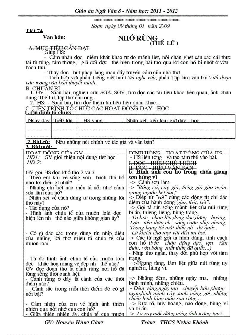 image for page Giao an ngu van 8 2011 2012