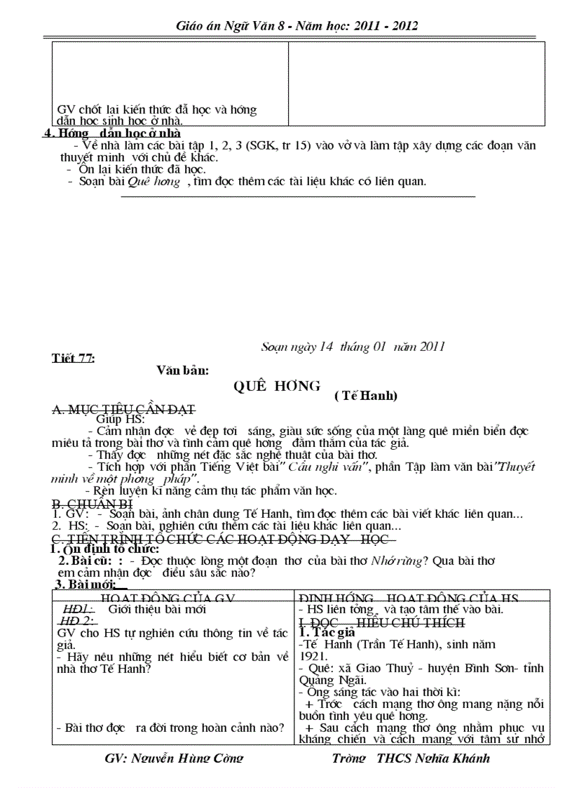 image for page Giao an ngu van 8 2011 2012