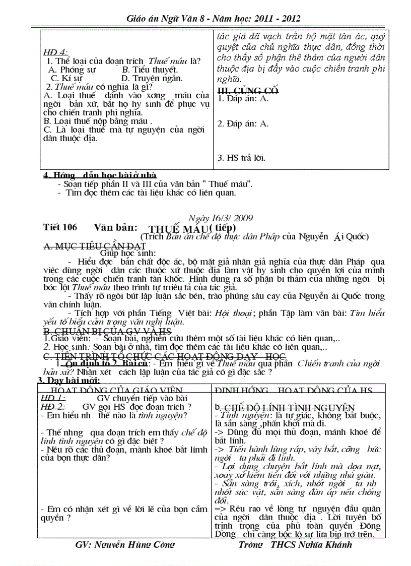 image for page Giao an ngu van 8 2011 2012