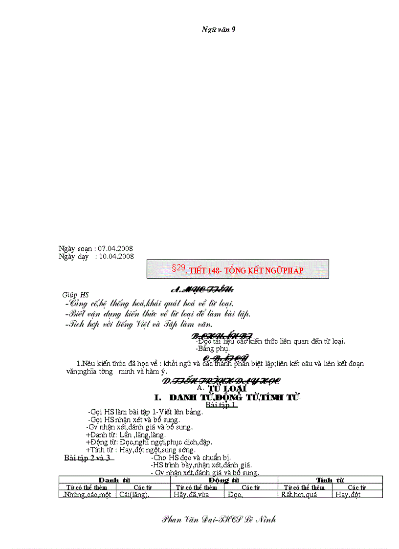 image for page Giáo án Ngữ văn 9 CKTKN