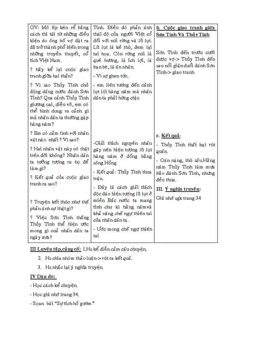 image for page Giáo án ngữ văn cả năm 3 cột