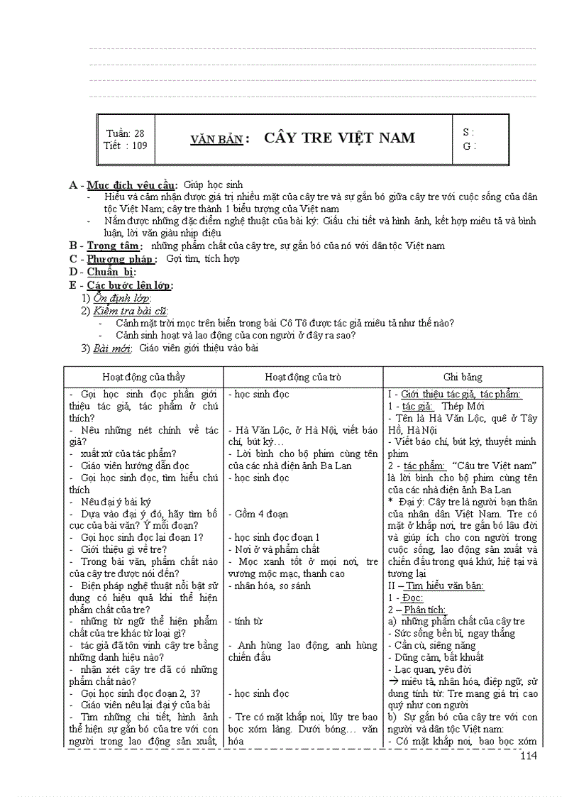 image for page Giáo án NV 6 3 cột
