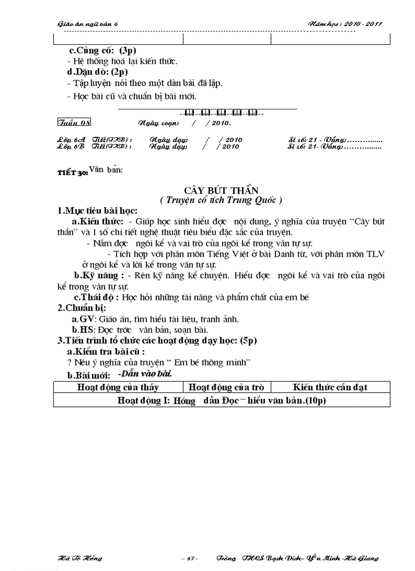 image for page Giao an NV 6 HKI