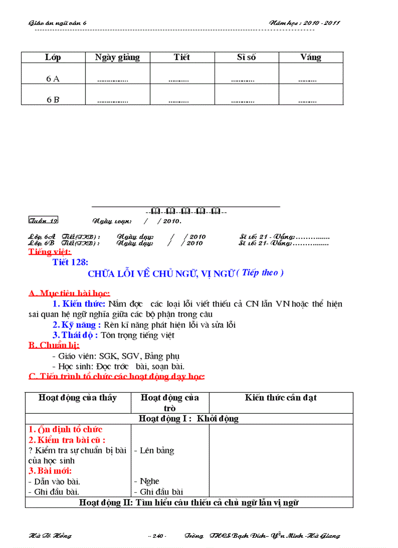 image for page Giao an NV 6 HKI