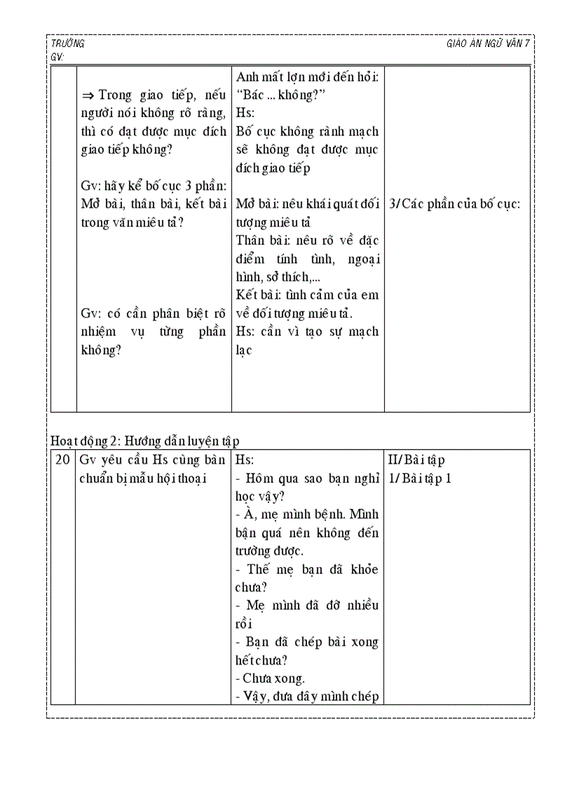 image for page Giáo án NV 7