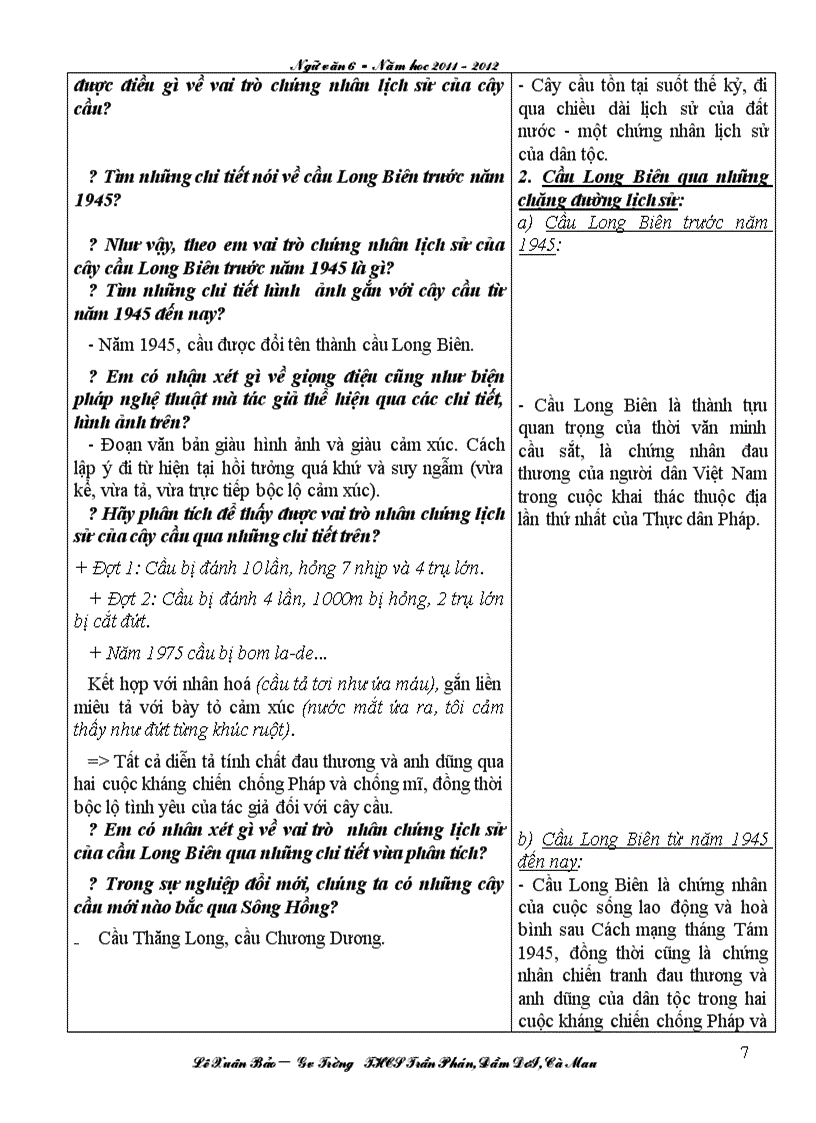 image for page Giáo án NV6 tuần 33