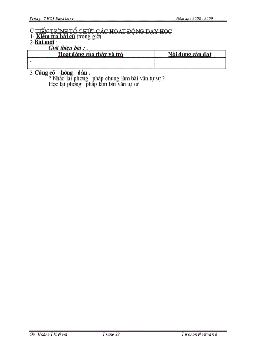 image for page Giáo án tự chọn 3 cột