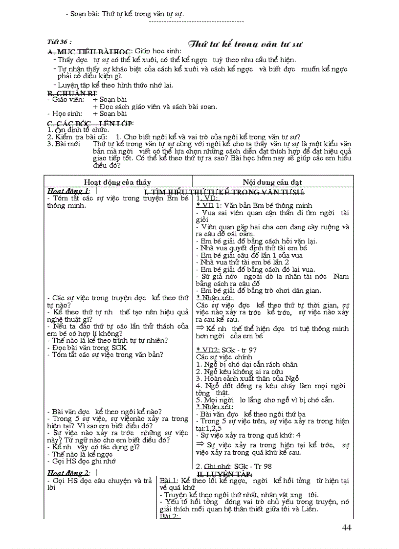 image for page Giao an van 6 ca nam 2008 2009