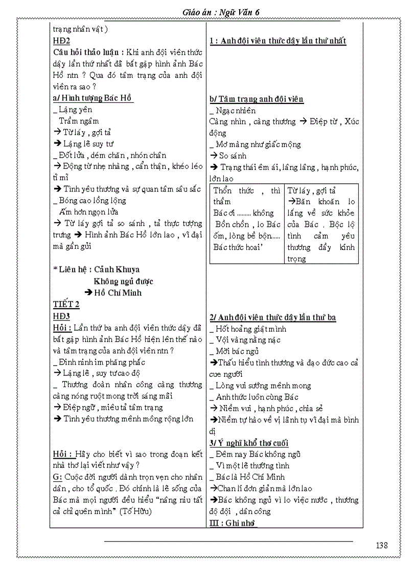 image for page Giao an Van 6 Chuan KT