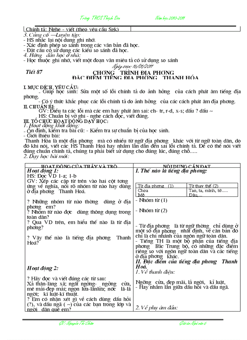 image for page Giáo án văn 6 chuẩn ktkn ki 2