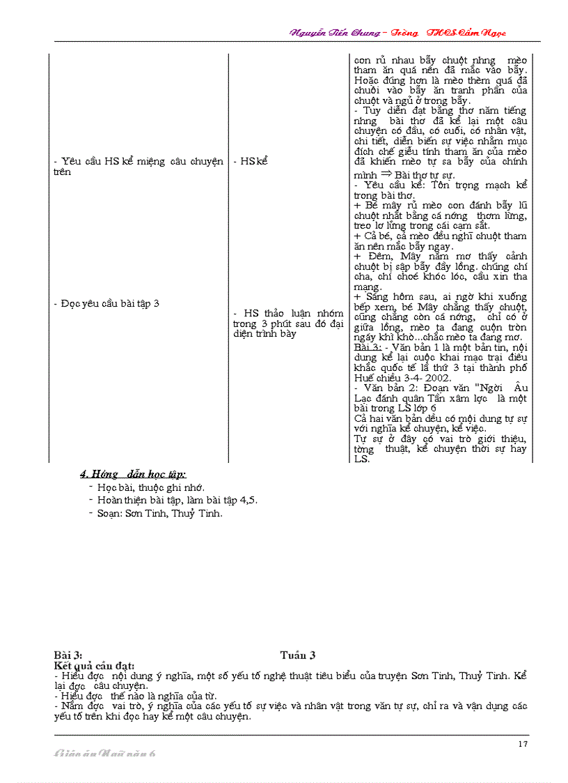 image for page Giáo án Văn 6 cực hay