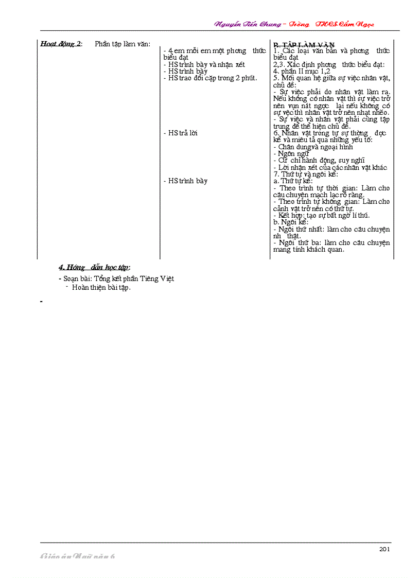 image for page Giáo án Văn 6 cực hay