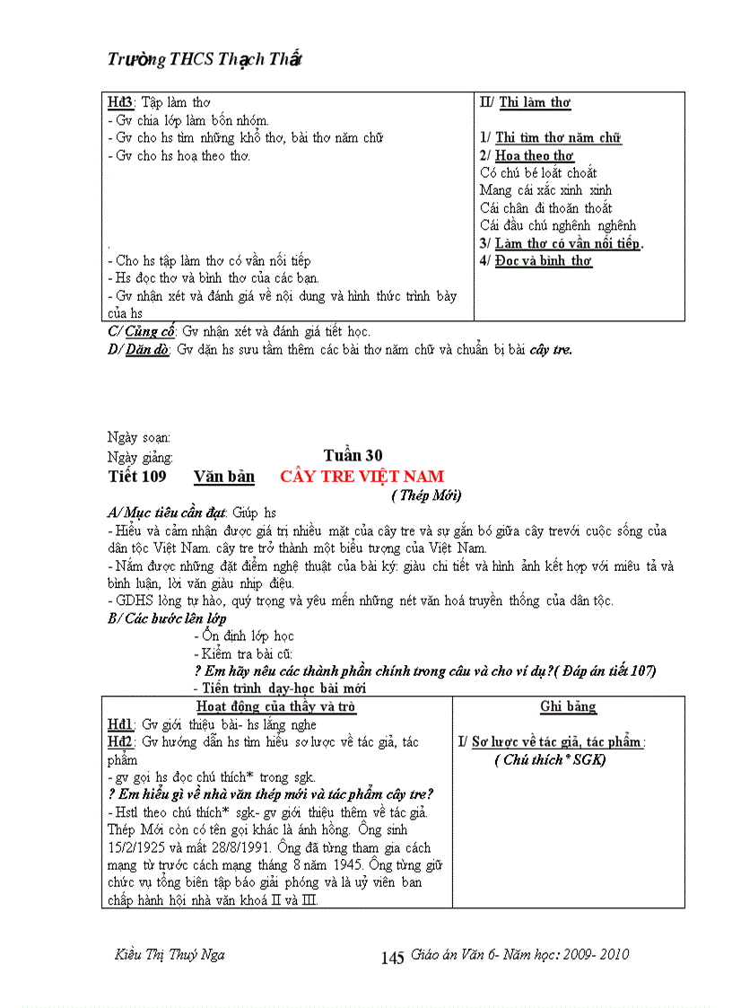 image for page Giao an van 6 da sua