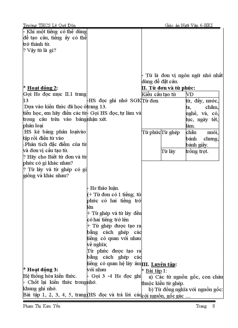 image for page Giao an van 6 pham thị kim yen