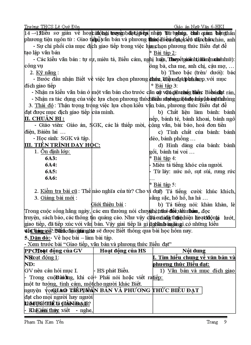 image for page Giao an van 6 pham thị kim yen