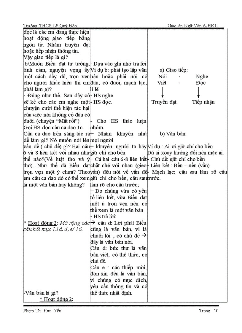 image for page Giao an van 6 pham thị kim yen